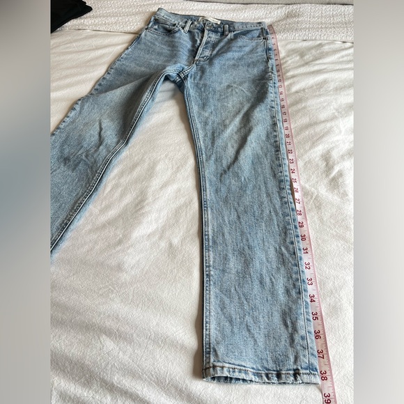 Aritzia Denim Forum The Yoko High Rise Slim Jeans, 27 Indigo Wash CigaretteJean - Picture 16 of 16